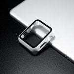 cover For Apple Watch case 44mm 40mm iWatch 42mm 38mm bumper Tempered Glass 44 42 38 42 mm for apple watch series 4 3 5 SE 6