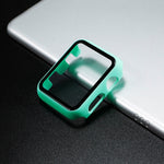 cover For Apple Watch case 44mm 40mm iWatch 42mm 38mm bumper Tempered Glass 44 42 38 42 mm for apple watch series 4 3 5 SE 6