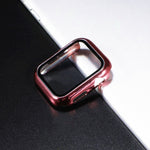 cover For Apple Watch case 44mm 40mm iWatch 42mm 38mm bumper Tempered Glass 44 42 38 42 mm for apple watch series 4 3 5 SE 6